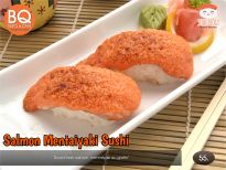 Salmon Mentayaki Sushi